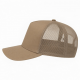 Cap Fabric Mesh Tan Unisex Adjustable Hat Trucker
