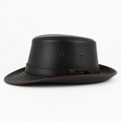 Hat Leather Military Army 2001 Size 54 55 New