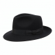 Black Men Wool Fedora Hat Cap Games Costumes Costume