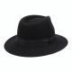 Black Men Wool Fedora Hat Cap Games Costumes Costume