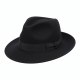 Black Men Wool Fedora Hat Cap Games Costumes Costume