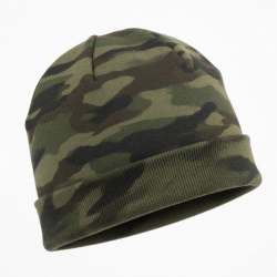 Beanie Camo Fleece Warm Winter Hat Cycling Hiking Running