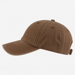 Cap Long 45 Brown Cotton Washed Strap New