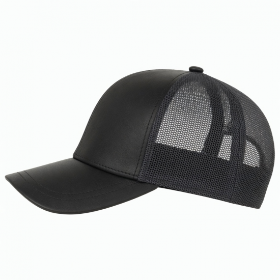New Baseball Cap 100 Leather Real Hat Trucker Visor Sports