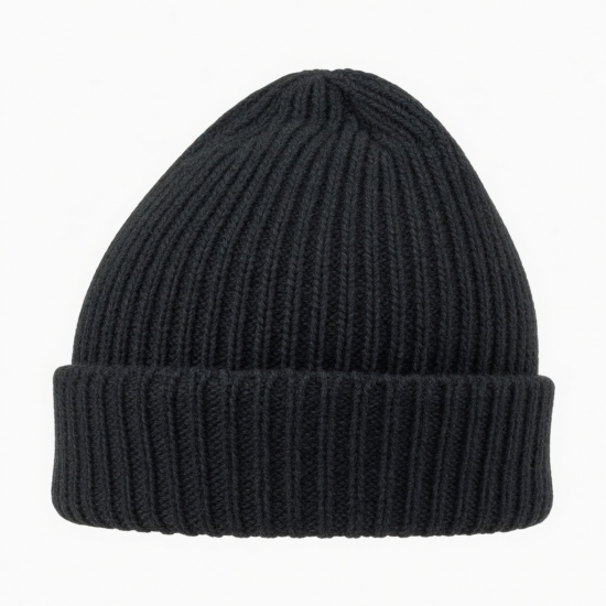 New Wool Beanie For Men Winter Size Head Large Warm Knit Hat Unisex Cap
