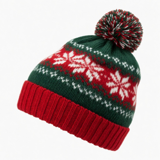 Collectible Style Snow Hat Christmas Beanie 4 Colours