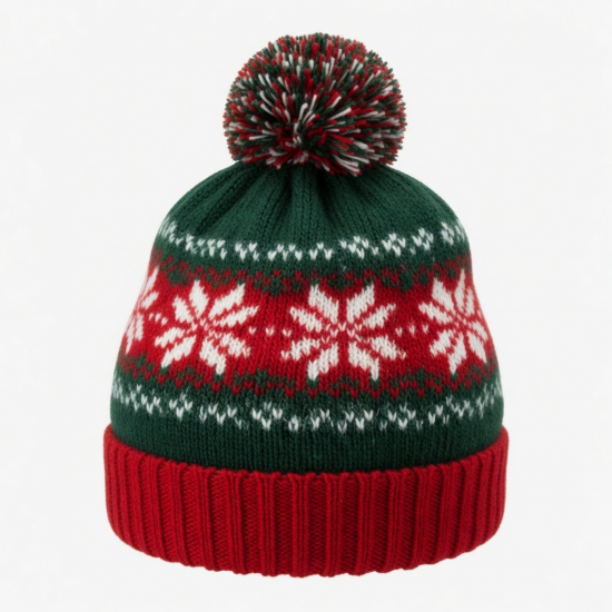 Collectible Style Snow Hat Christmas Beanie 4 Colours