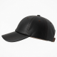 Baseball Cap Leather Adjustable Unisex For Men Women