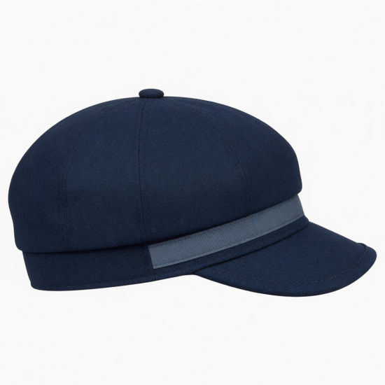 Hat Golf Flat Gatsby Blue Navy Retro Collectible Driving Boy Newsboy