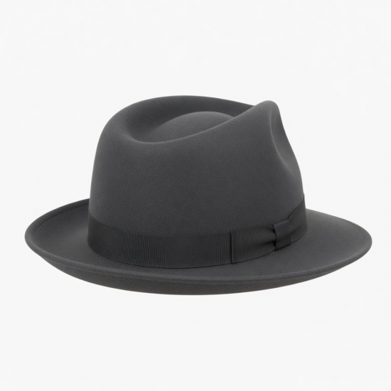 Hat Lightweight Felt Fedora 100 Wool Crushable Travel