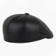 Flat Cap 100 Leather Cow For Men Gatsby Ivy Golf Cabbie Hat