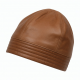 Warm Soft Leather Women Winter Hat Beanie Cap Proof Of Wind