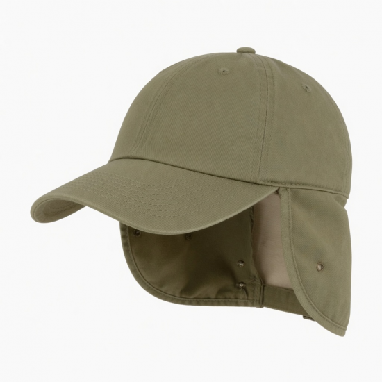 New Hat Travel Baseball Cap Flap Hard Casual Men Women
