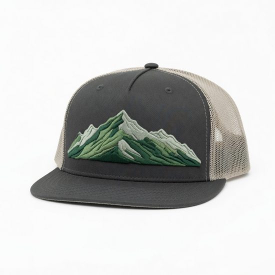 Trucker Cap Mesh Mountain For Men Baseball Embroidered Caps Sun Golf
