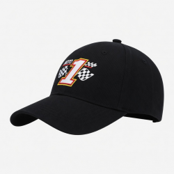 Baseball Cap Style Moto Cotton Embroidered 1 Racing