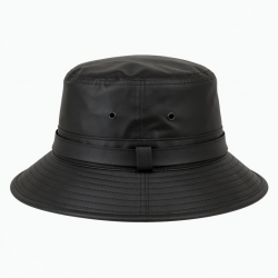 Hat Black Waterproof PVC Fishing