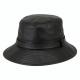 Hat Black Waterproof PVC Fishing